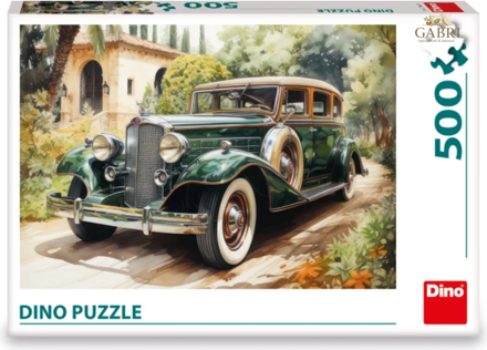 DINO Puzzle Zelený Rolls-Royce 500 dílků