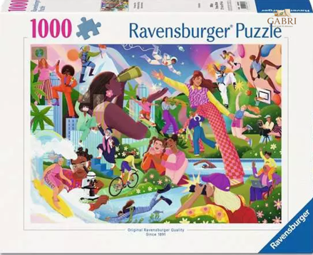 RAVENSBURGER Puzzle Síla žen 1000 dílků