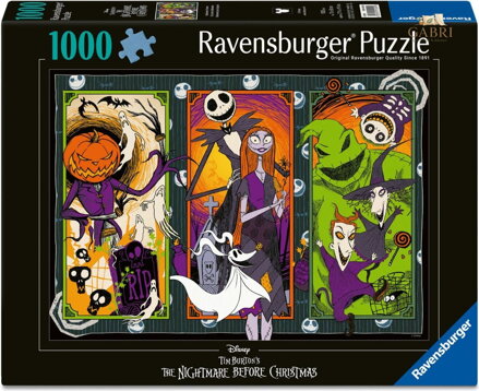 RAVENSBURGER Puzzle Ukradené Vánoce 1000 dílků