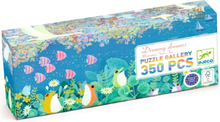 DJECO Panoramatické puzzle Snění 350 dílků
