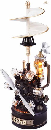 ROBOTIME Rokr 3D puzzle Da Vinciho vrtulník 154 dílků