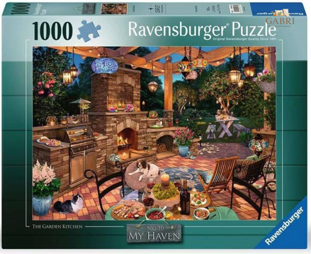 RAVENSBURGER Puzzle My Haven č.10: Zahradní kuchyně 1000 dílků