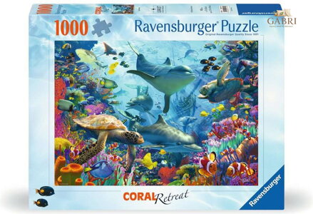 RAVENSBURGER Puzzle Korálový útes 1000 dílků