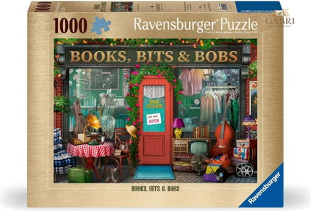 RAVENSBURGER Puzzle Knihy, drobnosti a maličkosti 1000 dílků