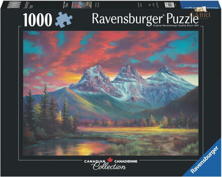 RAVENSBURGER Puzzle Canadian Collection: Tři sestry, Alberta 1000 dílků
