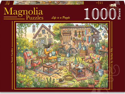 MAGNOLIA Puzzle Sladká zahrada 1000 dílků