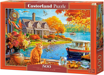 CASTORLAND Puzzle Podzimní vyhlídka 500 dílků