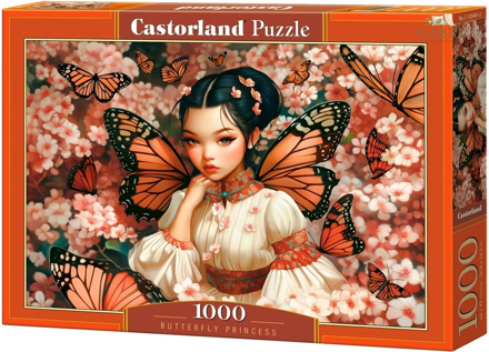 CASTORLAND Puzzle Motýlí princezna 1000 dílků