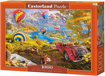 CASTORLAND Puzzle Údolí horkovzdušných balónů 1000 dílků