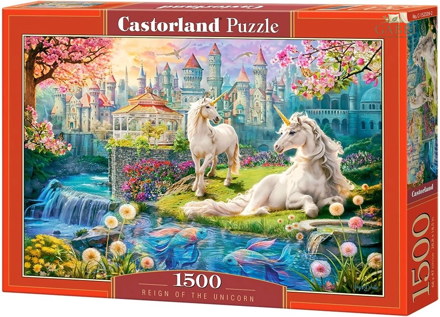 CASTORLAND Puzzle Království jednorožce 1500 dílků