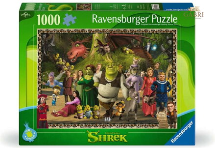 RAVENSBURGER Puzzle Shrek: Nestárnoucí klasika 1000 dílků