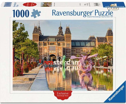 RAVENSBURGER Puzzle Státní muzeum Rijksmuseum v Amsterdamu 1000 dílků