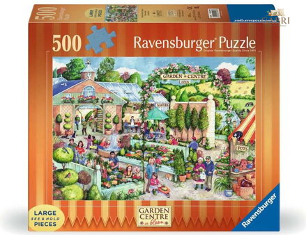 RAVENSBURGER Puzzle Rozkvetlé zahradní centrum XXL 500 dílků