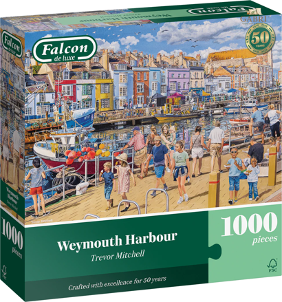 FALCON Puzzle Přístav Weymouth 1000 dílků