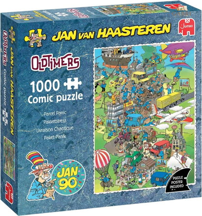 JUMBO Puzzle JvH Oldtimers: Zmatek kolem balíku 1000 dílků
