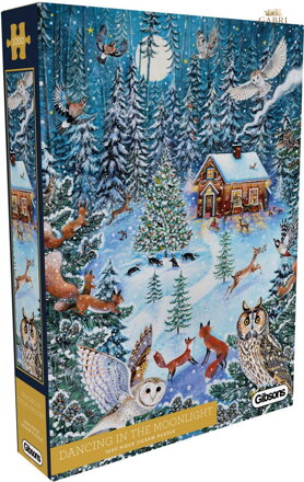 GIBSONS Puzzle Tanec v měsíčním svitu 1000 dílků