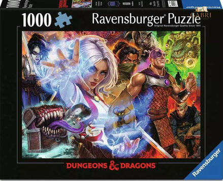 RAVENSBURGER Puzzle Dungeons & Dragons: Výzva přijata 1000 dílků