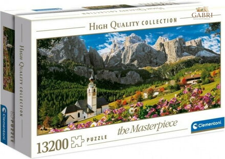 CLEMENTONI Puzzle Sellagruppe, Italské Dolomity 13200 dílků