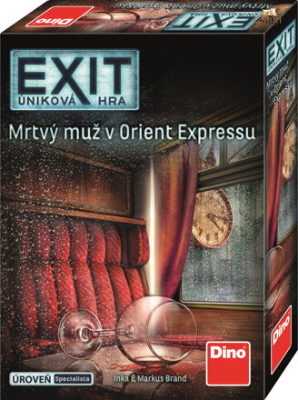 DINO EXIT Úniková hra: Mrtvý muž v Orient Expressu