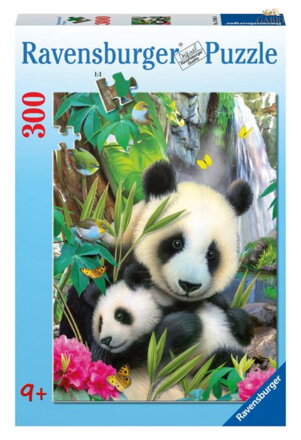 RAVENSBURGER Puzzle Nádherná panda 300 dílků