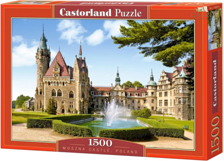 CASTORLAND Puzzle Zámek Moszna, Polsko 1500 dílků