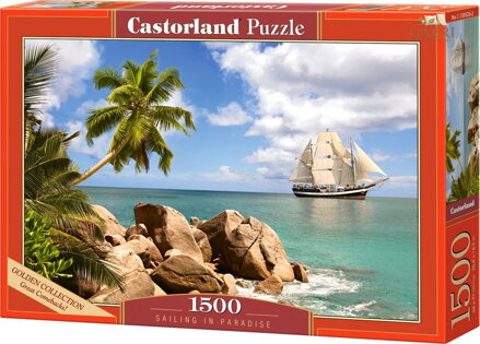 CASTORLAND Puzzle Plavba rájem 1500 dílků