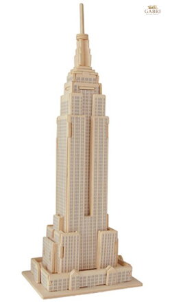 WOODEN TOY , WCK 3D puzzle Empire State Building