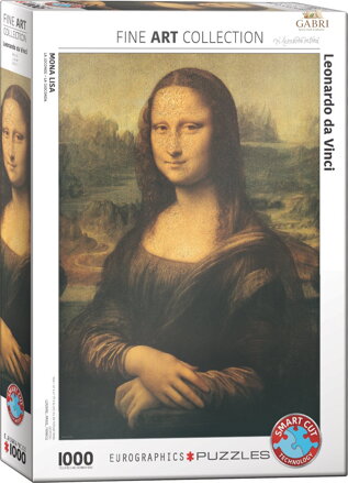 EUROGRAPHICS Puzzle Mona Lisa 1000 dílků