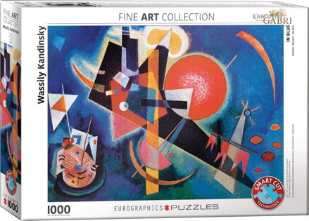 EUROGRAPHICS Puzzle V modrém 1000 dílků