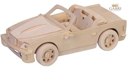 WOODEN TOY , WCK 3D puzzle Velké BMW