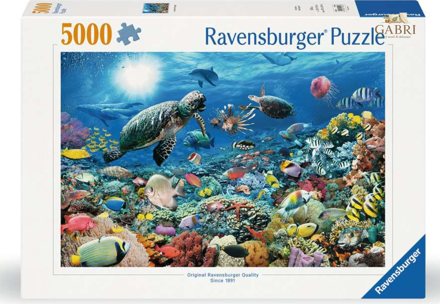 RAVENSBURGER Puzzle Život na korálovém útesu 5000 dílků