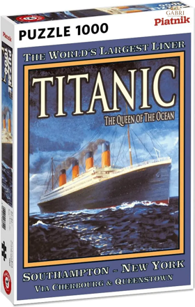PIATNIK Puzzle Titanic 1000 dílků
