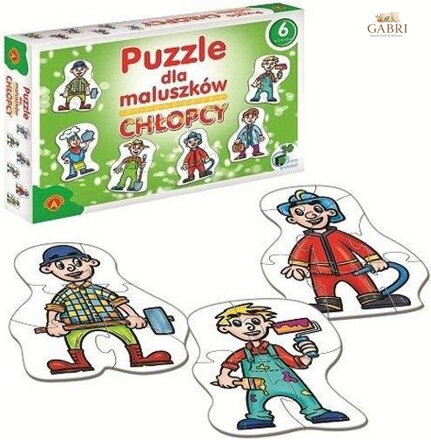 ALEXANDER Baby puzzle Chlapci 6v1 (2-7 dílků)