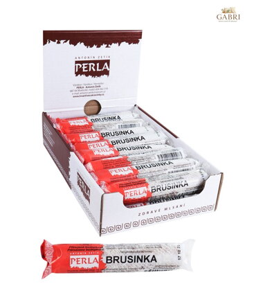 Brusinka v kokosu KARTON (18x50g) Zetík 2204