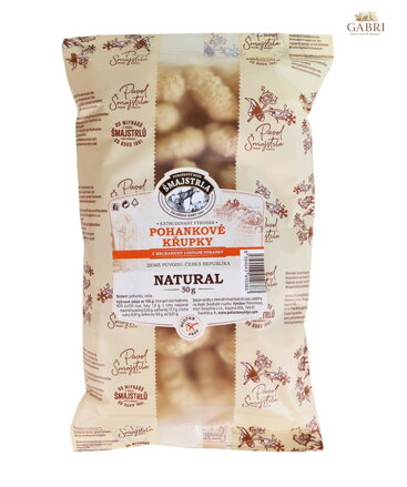 Pohankové křupky natural 50g Šmajstrla bez lepku 2845