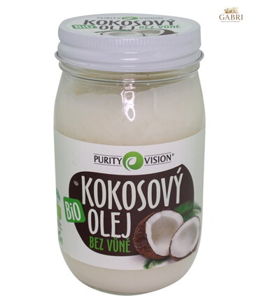 Olej kokosový BIO bez vůně 420ml Purity Vision 46
