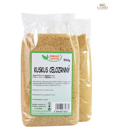 Kuskus celozrnný 500g ZP 2911