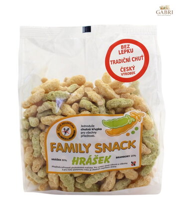 Family snack HRÁŠEK sáček 100g bez lepku 341
