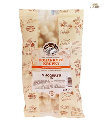Pohankové křupky v jogurtu 80g Šmajstrla bez lepku 2872