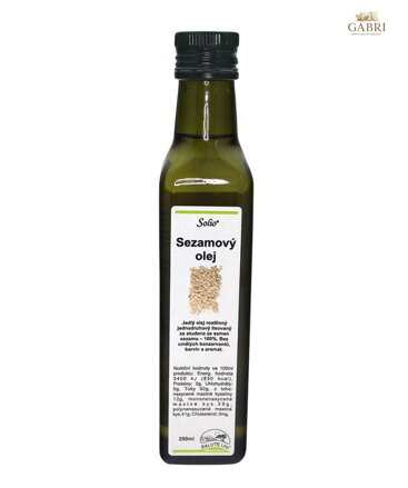 Olej sezamový 250ml Solio 800
