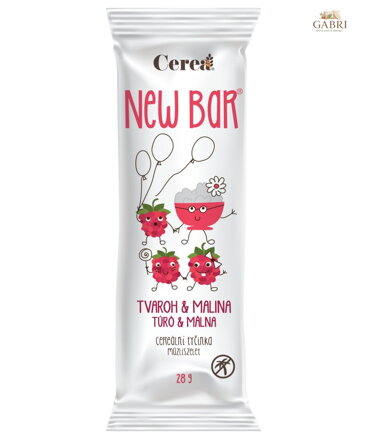 New bar TVAROH a MALINA 28g Cereabar 267