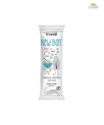 New bar TVAROH a PODMÁSLÍ  33g Cereabar 268