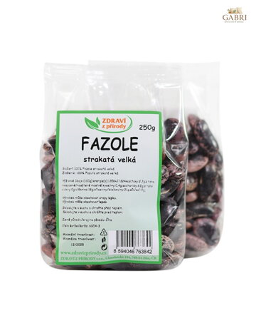 Fazole barevná velká 250g ZP 155