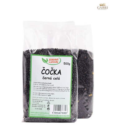 Čočka černá 500g ZP 163