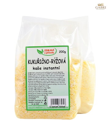 Kaše kukuřično-rýžová inst. 200g ZP 2859