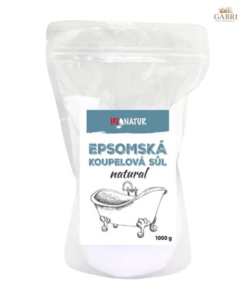 Epsomská sůl natural 1kg IPJ NATUR 1274