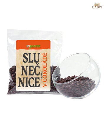 Slunečnice v hořké čokoládě 100g IPJ NATUR 3105