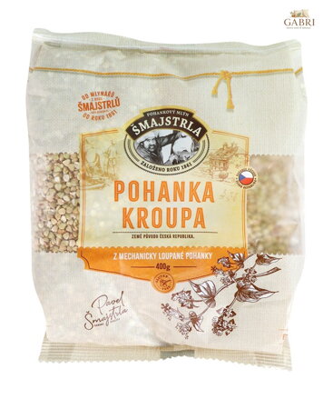 Pohanka kroupa 400g Šmajstrla bez lepku 2839