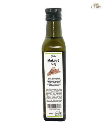 Olej makový 250ml Solio 2178