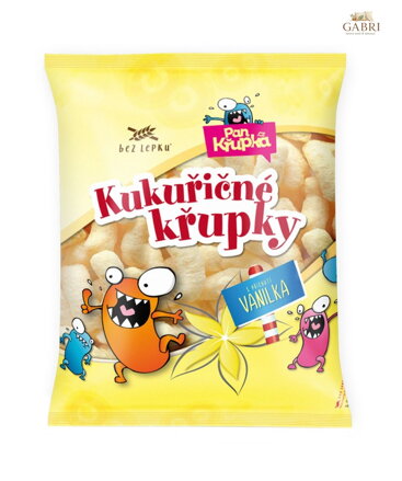 Kukuřičné křupky VANILKA 90g REJ bez lepku 2746